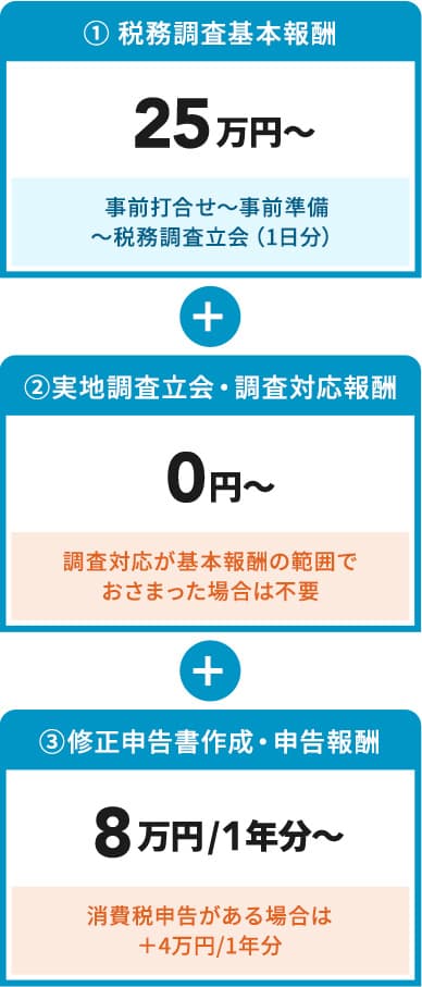 個人（所得税）の税務調査、個人（相続税）・法人の税務調査、 査察・料調案件