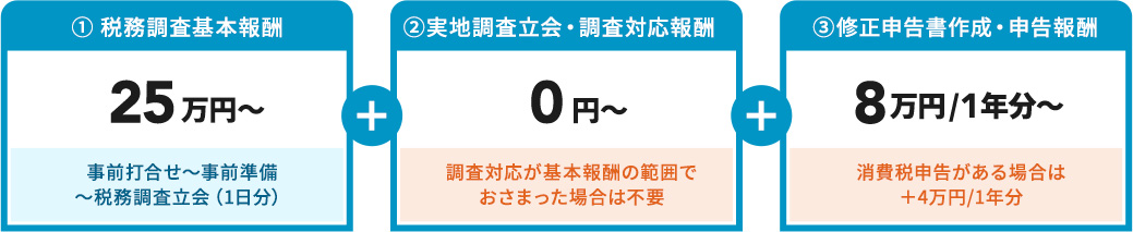 個人（所得税）の税務調査、個人（相続税）・法人の税務調査、 査察・料調案件